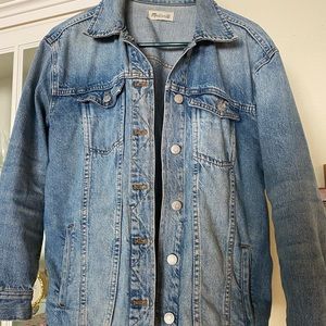 Madewell Oversized Jean jacket in Capstone Wash
